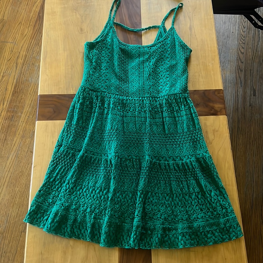 Turquoise Miami dress. Extra small